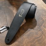 Private Stock “Branded Eagle” Guitar Strap Black