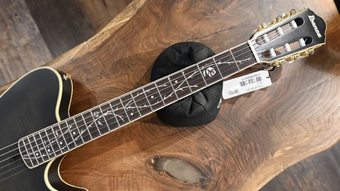Ibanez TOD20FMN-BFL Black Burst Fade Thinline Classical #378