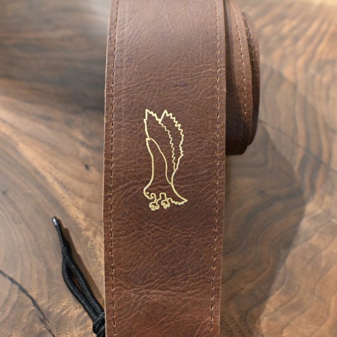 PRS Private Stock "Branded Eagle" Guitar Strap Oxblood
