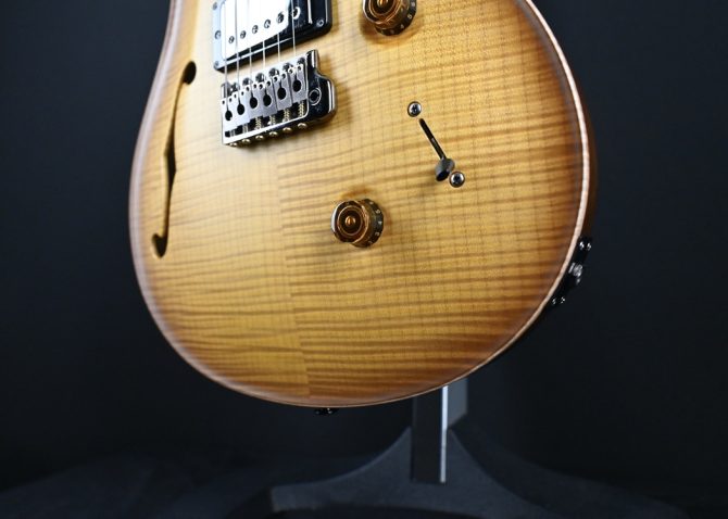 PRS Wood Library Custom 24 Semi-Hollow 10-Top Livingston Lemondrop 2024