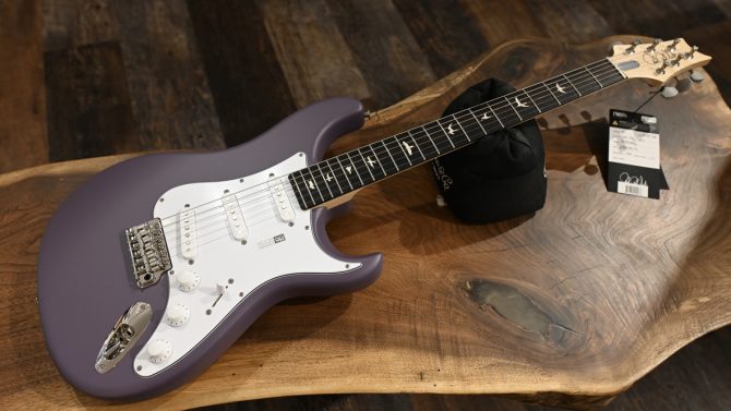 PRS Silver Sky Rosewood Black Plum Satin #242