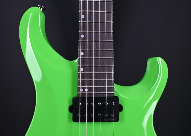 PRS Tekton "Floyd" Neon Green #821
