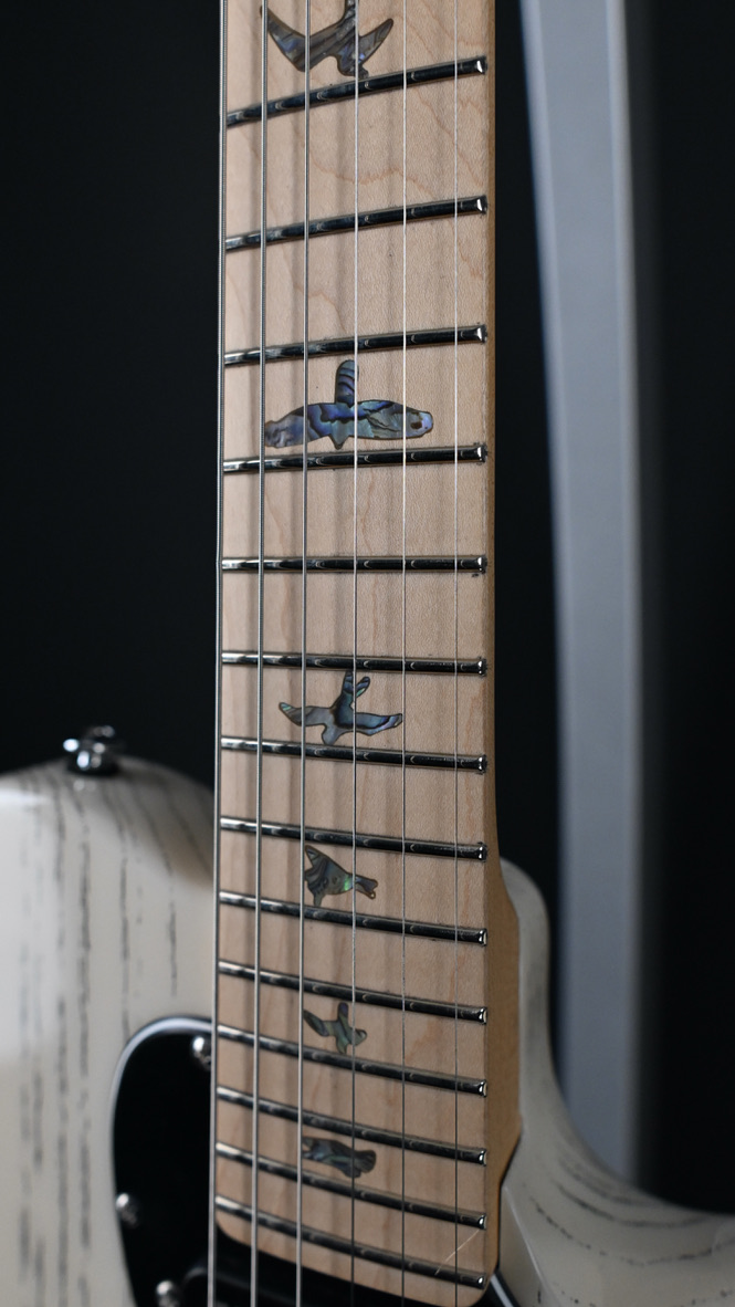PRS SE NF 53 White Doghair #696