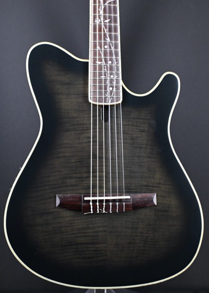 Ibanez TOD20FMN-BFL Black Burst Fade Thinline Classical #378
