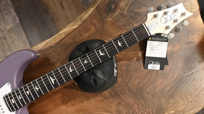 PRS Silver Sky Rosewood Black Plum Satin #242