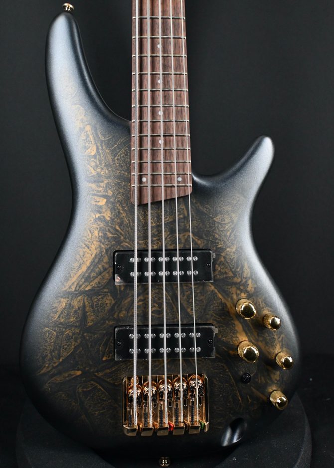 Ibanez SR305EDX-FDM 5-String Bass Guitar Frozen Gold Matte #131