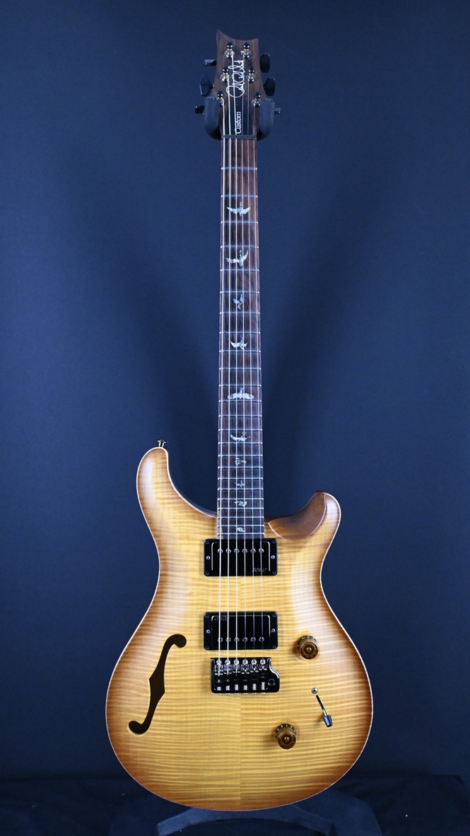 PRS Wood Library Custom 24 Semi-Hollow 10-Top Livingston Lemondrop 2024