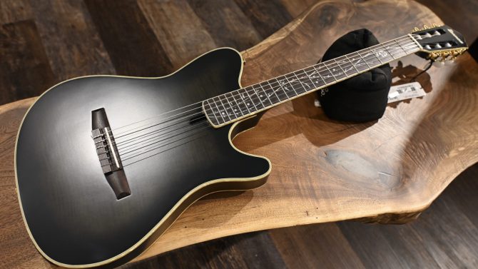 Ibanez TOD20FMN-BFL Black Burst Fade Thinline Classical #378