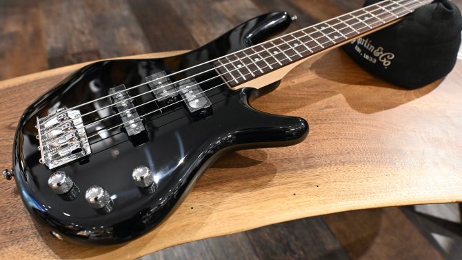 Ibanez GSRM20-BK miKro Black 4-String Bass Guitar #512