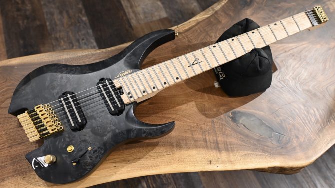 Legator Sebastiside Signature SB-7 Black Multi-Scale 7-String #007