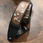 PRS Limited Edition Private Stock “Koi Inlay” Guitar Strap Brown