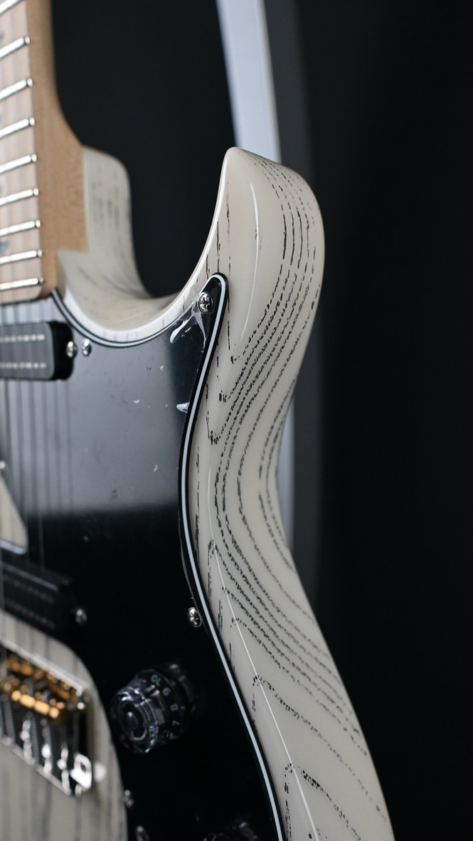 PRS SE NF 53 White Doghair #696