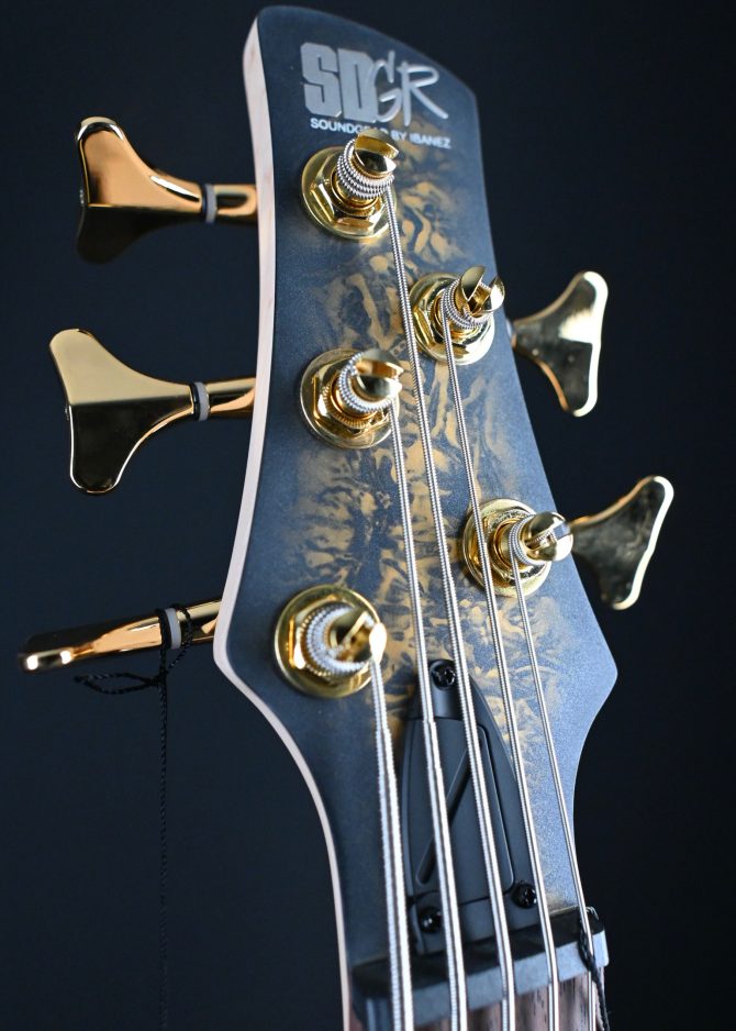 Ibanez SR305EDX-FDM 5-String Bass Guitar Frozen Gold Matte #131