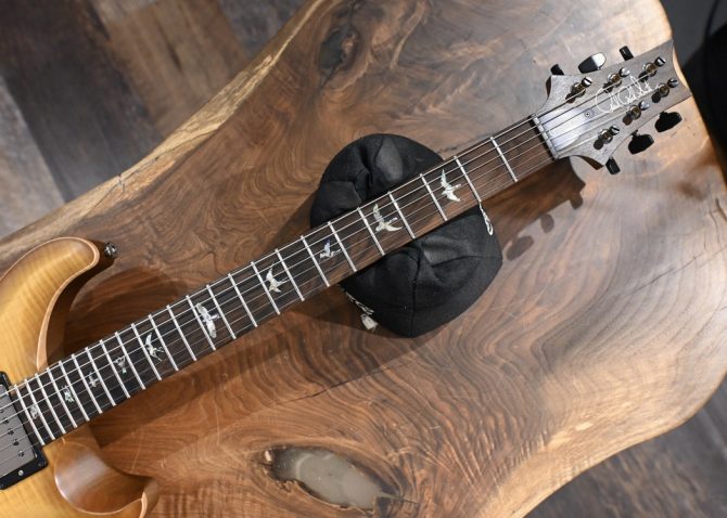 PRS Wood Library Custom 24 Semi-Hollow 10-Top Livingston Lemondrop 2024