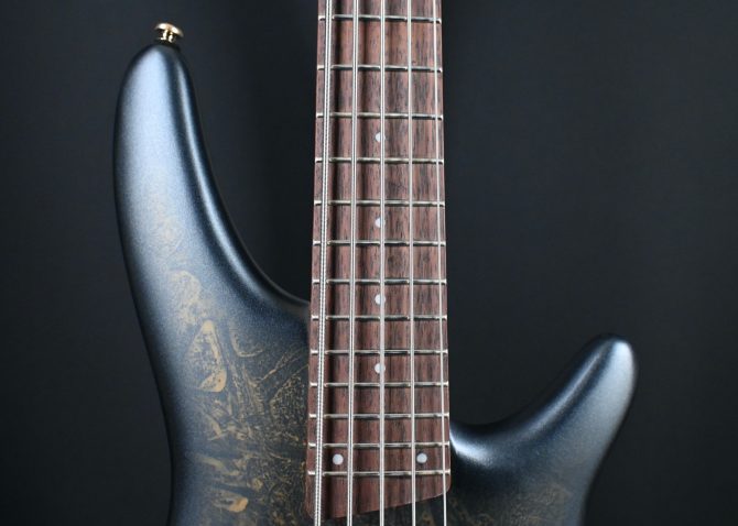 Ibanez SR305EDX-FDM 5-String Bass Guitar Frozen Gold Matte #131