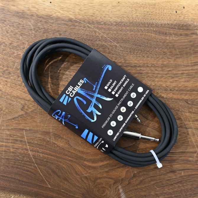 CBI Cables GA1-15 15' Instrument Cable Straight/Straight