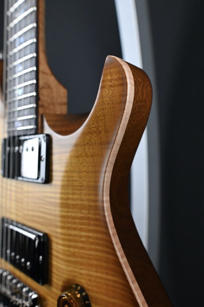 PRS Wood Library Custom 24 Semi-Hollow 10-Top Livingston Lemondrop 2024
