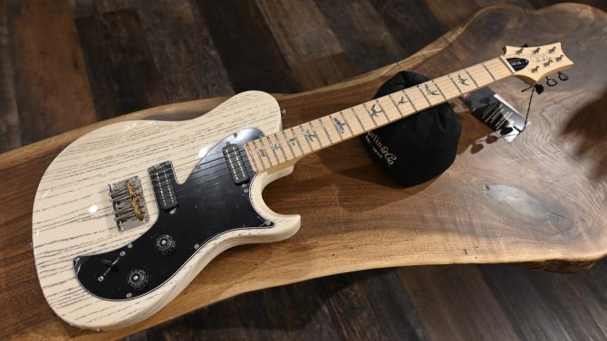 PRS SE NF 53 White Doghair #696