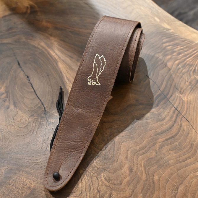 PRS Private Stock "Branded Eagle" Guitar Strap Oxblood