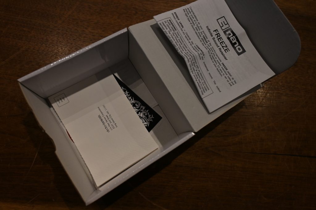 Electro Harmonix Freeze Sound Retainer