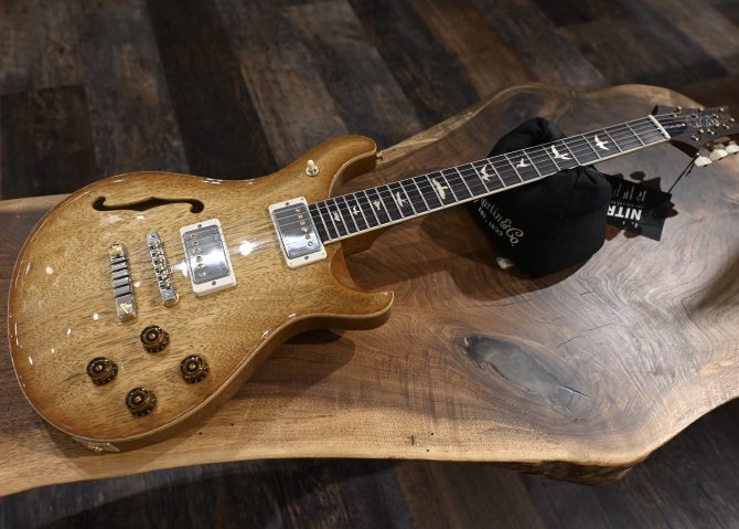 PRS Wood Library Korina McCarty 594 Semi-Hollow Vintage Natural #970